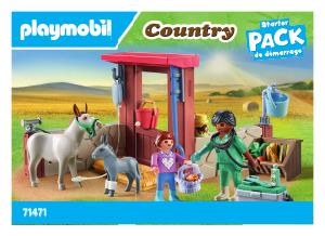 Manual de uso Playmobil set 71471 Country Veterinaria de granja
