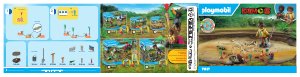 Εγχειρίδιο Playmobil set 71527 Dinos Αρχαιολογική ανασκαφή δεινοσαύρου