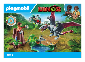 Εγχειρίδιο Playmobil set 71525 Dinos Παρατηρώντας τον διμορφοδόντα