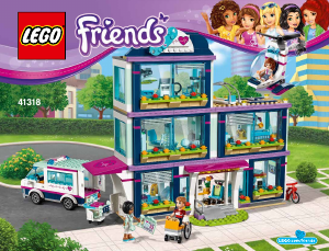 Brugsanvisning Lego set 41318 Friends Heartlake hospital