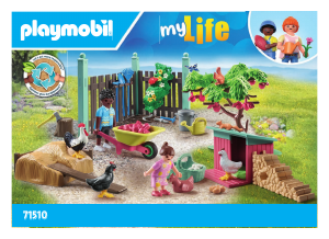 Instrukcja Playmobil set 71510 My Life Mała kurza ferma w ogródku Tiny House