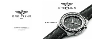 Mode d’emploi Breitling Jupiter Pilot Montre