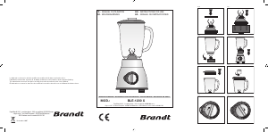 Brugsanvisning Brandt BLE-1200X Blender