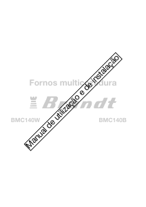 Manual Brandt BMC140W Forno