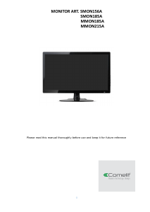 Bedienungsanleitung Comelit MMON185A LED monitor