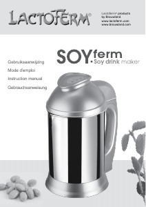 Manual Lactoferm Soyferm Soy Milk Maker