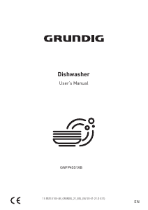 Handleiding Grundig GNFP 4551 XB Vaatwasser