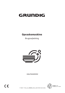 Brugsanvisning Grundig GNLP 4630 DDW Opvaskemaskine