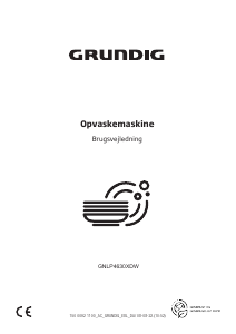 Brugsanvisning Grundig GNLP 4630 XDW Opvaskemaskine