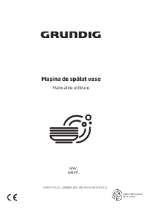 Manual Grundig GNVP 4630 BW Maşină de spălat vase