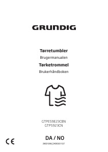 Brugsanvisning Grundig GTP 5923 CN Tørretumbler