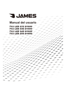 Manual James TVJ LED S49 D1600 LED Television