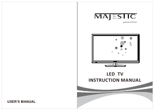 Manual Majestic LED222GS LED Television