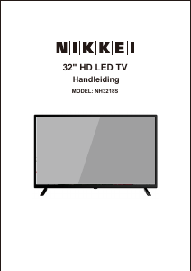 Handleiding Nikkei NH3218S LED televisie