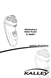Manual de uso Kalley K-SMF1 Afeitadora