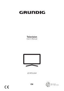 Manual Grundig 40 GFB 6340 LED Television