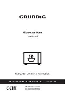 Instrukcja Grundig GMI 11311 DX Kuchenka mikrofalowa