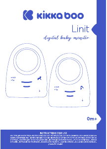 Manual Kikka Boo Linit Monitor de bebê
