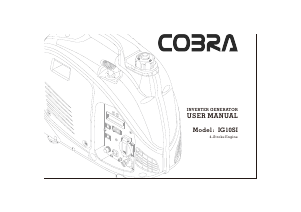 Manual Cobra IG10SI Generator