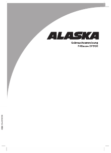 Bedienungsanleitung Alaska DF900 Fritteuse