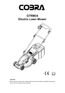 Manual Cobra GTRM34 Lawn Mower