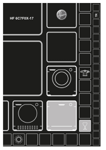 Kullanım kılavuzu Hoover HF 6C7F0X-17 Bulaşık makinesi