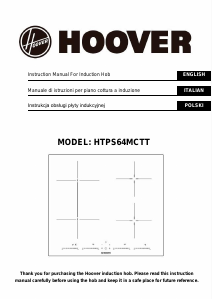 Manual Hoover HTPS64MCTT Hob