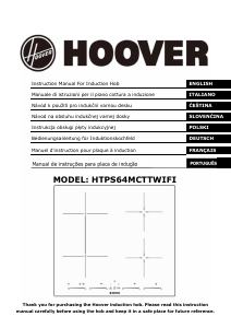 Mode d’emploi Hoover HTPS64MCTTWIFI Table de cuisson