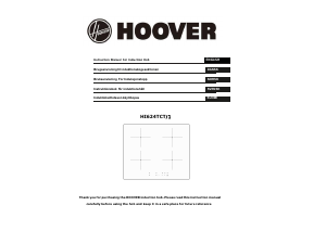 Brugsanvisning Hoover HI624TCT/1 Kogesektion