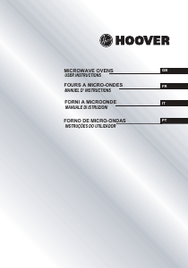 Manuale Hoover HMG171X-80 Microonde