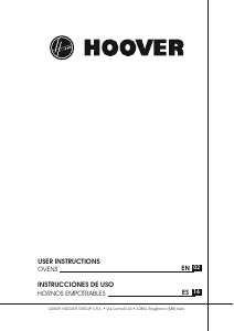 Manual Hoover HOC3158IN Oven