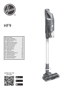 Manuale Hoover HF910P 011 Aspirapolvere