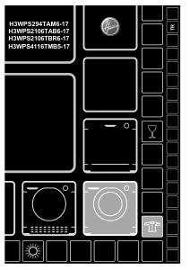 Kullanım kılavuzu Hoover H3WPS2106TBR6-17 Çamaşır makinesi