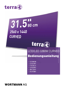 Bedienungsanleitung Terra 3280W LCD monitor