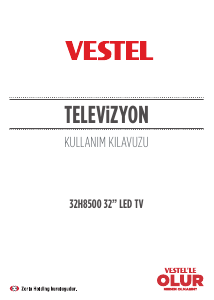 Kullanım kılavuzu Vestel 32H8500 LED televizyon