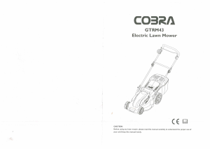 Manual Cobra GTRM43 Lawn Mower