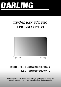 Hướng dẫn sử dụng Darling SMART40HD944T2 Ti vi LED