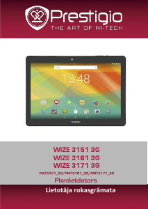Rokasgrāmata Prestigio Wize 3171 3G Planšetdators