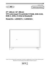 Manual Reflexion LDDW32i+ LED Television