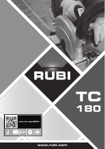 Manual de uso Rubi TC 180 Cortar azulejos