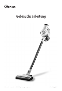 Bedienungsanleitung Genius X3 Invictus Staubsauger