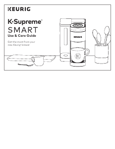 Manual Keurig K-Supreme Smart Coffee Machine