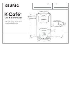 Handleiding Keurig K-Café Koffiezetapparaat