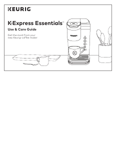 Manual Keurig K-Express Essentials Coffee Machine