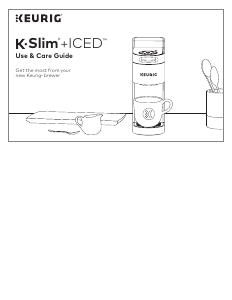 Handleiding Keurig K-Slim + Iced Koffiezetapparaat
