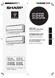 Manual Sharp AY-AP7FHR Air Conditioner