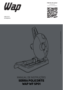 Manual WAP WF SP01 Serra de esquadria metal
