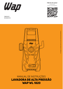 Manual WAP WL 1820 Máquina de limpeza a alta pressão