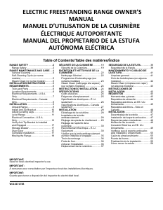 Manual de uso Whirlpool YWFES3530RB Cocina