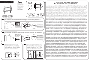 Bedienungsanleitung iiyama WM1044-B1 Wandhalterung